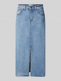 Spódnica jeansowa z 5 kieszeniami model Dolma YAS niebieska EAN 26033421