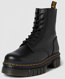 Kozaki z fakturowaną podeszwą model Audrick Dr. Martens czarne damskie EAN 27149001