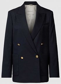 Żakiet z nakładanymi kieszeniami model RED CLUB Gant granatowy EAN 4770197