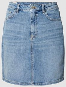 Spódnica jeansowa z imitacji denimu Gant niebieska EAN 4400122