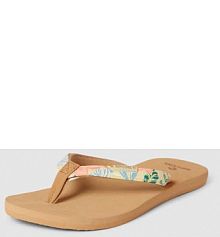 Japonki z detalem z logo model FREEDOM Rip Curl beżowe damskie EAN 150WOT