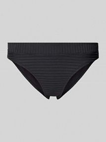 Figi bikini z fakturowanym wzorem Rip Curl czarne EAN FULL PANT ESSENT