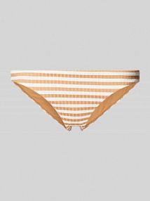 Figi bikini z detalem z logo model PREMIUM SURF Rip Curl brązowe EAN AQWSW