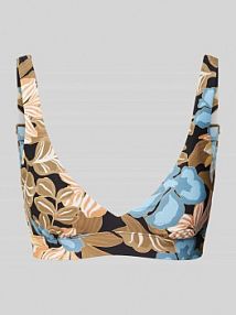 Top bikini z nadrukiem z motywem na całej powierzchni Rip Curl czarny EAN EPWSW