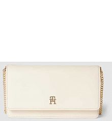 Kopertówka z metalicznym paskiem na ramię Tommy Hilfiger biała EAN AW0AW16108