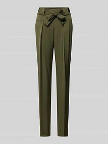 Spodnie z zakładkami w pasie Windsor oliwkowe damskie EAN 30041510