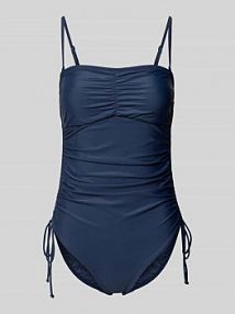 Kostium kąpielowy z bocznymi wiązaniami model Kelli Barts niebieski EAN 2811