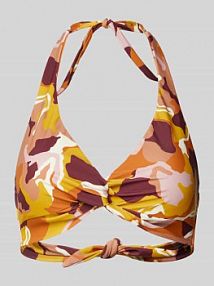 Top bikini z wiązanym detalem model Lunan Barts czerwony EAN 2770