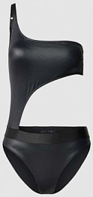 Kostium kąpielowy z wycięciem model CK REFINED Calvin Klein Underwear czarny EAN KW0KW02371
