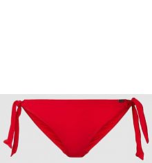 Figi bikini z wiązanymi detalami model MENDA SPRING banana moon czerwone EAN MENDA SPRING.