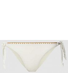 Figi bikini z wiązanymi detalami model DIMKA SANTAFE banana moon białe EAN DIMKA SANTAFE.