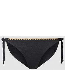 Figi bikini z wiązanymi detalami model DIMKA SANTAFE banana moon czarne EAN DIMKA SANTAFE.