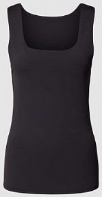 Top z efektem prążkowania Only czarny damski EAN 15278090