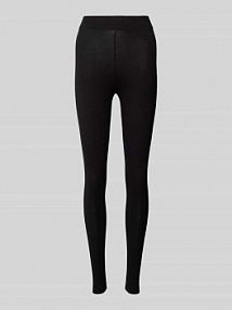 Legginsy o kroju skinny fit w jednolitym kolorze model LIVE LOVE NEW Only czarne damskie EAN 15131588