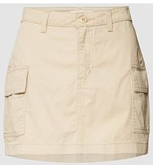 Spódnica mini z kieszeniami cargo Levis beżowa EAN A75200002