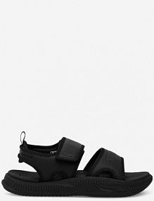 Sandały na obcasie Puma czarne SOFTRIDE SANDAL 2.0 39542901