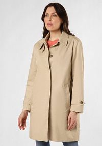 Płaszcz  Kobiety Bawełna beżowy jednolity XXL Gant damski