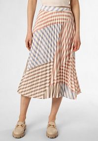 Spódnica  Kobiety Sztuczne włókno niebieska/różowa/biała/wielokolorowa w paski 40 IPURI