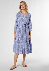 Sukienka   Meve Kobiety wiskoza niebieska wzorzysty XL Ragwear