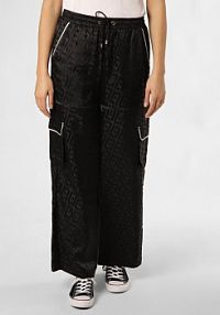 Spodnie 2 w 1 Kobiety czarne wzorzysty XS Liu Jo Collection damskie