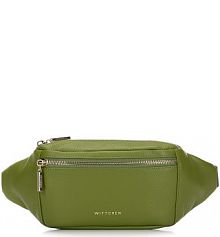 Saszetka nerka Wittchen zielona damska 98-3E-617-Z