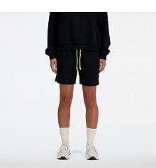 Szorty sportowe New Balance czarne/brązowe WS41508BK