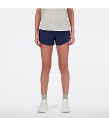 Szorty sportowe New Balance brązowe/granatowe WS41286NNY