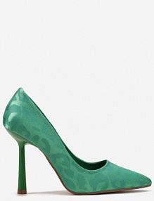 Zielone Połyskujące szpilki Klasyczne Liserva Renee