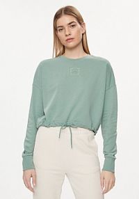 Bluza Converse zielona damska Chuck Taylor 10027021-A01  Regular Fit