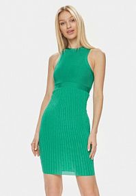 Sukienka dzianinowa Marciano Guess zielona 