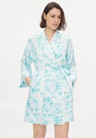 Szlafrok LAUREN RALPH LAUREN niebieski damski ILN42318