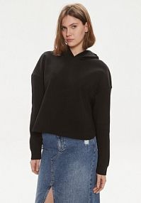 Bluza przez głowę Sisley czarna 