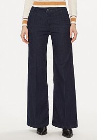 Jeansy United Colors Of Benetton niebieskie damskie 