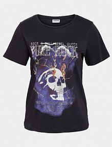 T-shirt Noisy May czarny damski 