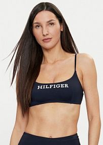 Strój kąpielowy Tommy Hilfiger granatowy Góra od bikini