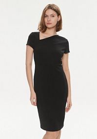 Sukienka koktajlowa Calvin Klein czarna 