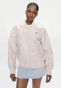Bomberka Calvin Klein Jeans różowa Kurtka bomber J20J223034  Relaxed Fit
