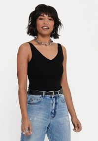 Top JDY czarny damski 