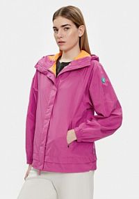 Kurtka przeciwdeszczowa Save The Duck różowa 