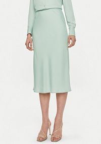 Spódnica Calvin Klein zielona Midi