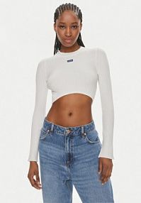 Sweter HUGO biały damski 