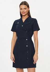 Sukienka jeansowa Morgan granatowa 