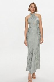 Sukienka wieczorowa Guess zielona 