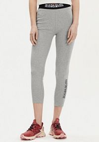 Legginsy Napapijri szare damskie 