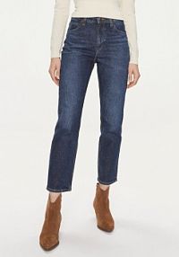 Jeansy Lee granatowe damskie 
