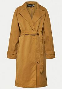 Trencz Vero Moda Curve beżowy 