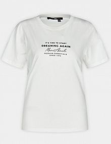 T-shirt Marc Aurel biały damski 