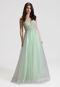 Sukienka wieczorowa Hey Kyla zielona 5AG005HK  Regular Fit