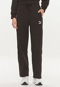 Spodnie dresowe Puma czarne damskie 