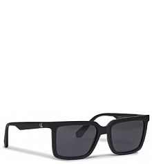 Okulary Calvin Klein Jeans czarne damskie Przeciwsłoneczne